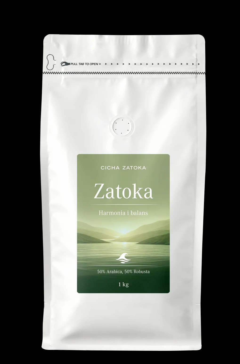 Opakowanie kawy Zatoka, 50% Arabica, 50% Robusta, 1 kg